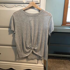 AERO LIVE LOVE DREAM ACTIVE SLEEP TIE FRONT TOP